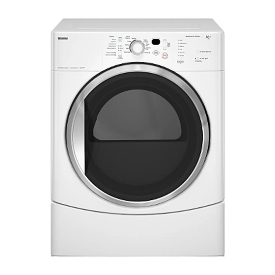 Kenmore HE2t Serie Manuales