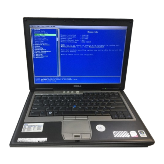 Dell Latitude D630 Guia Del Usuario
