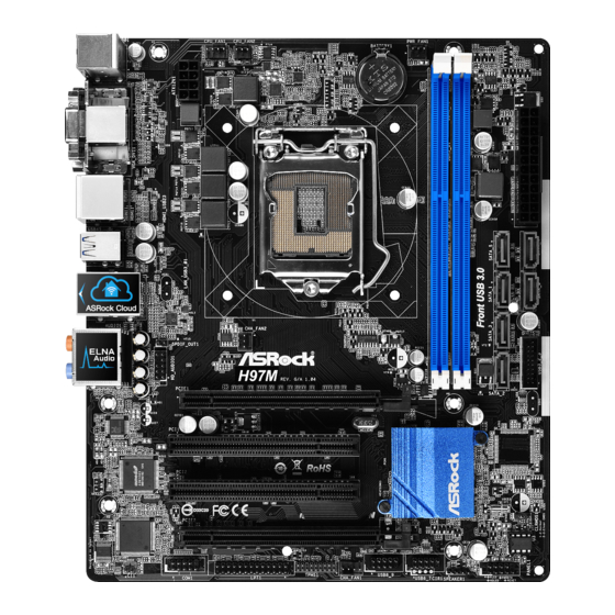 ASROCK H97M Anniversary Manual De Instrucciones