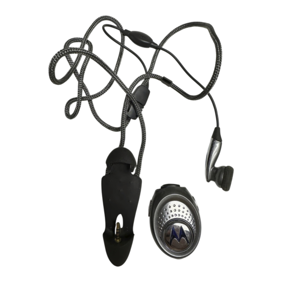 Motorola HS830 Manual De Instrucciones