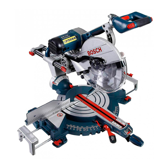 Bosch GCM12SD Manual Del Usuario