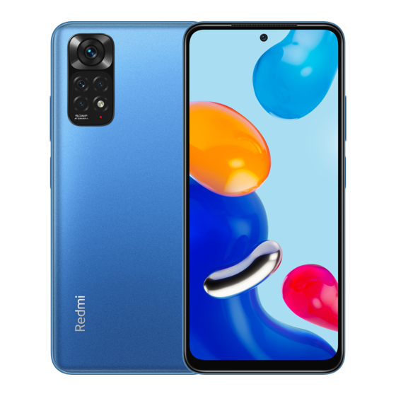 Xiaomi Redmi Note 11 Manual De Instrucciones