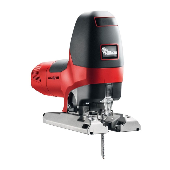 Mafell P1cc Manual De Servicio