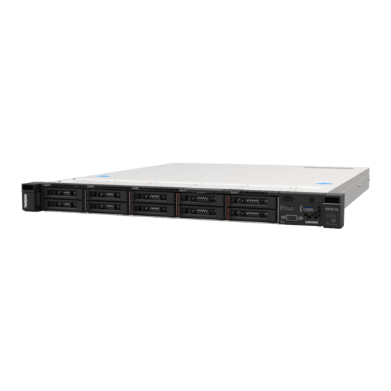 Lenovo ThinkSystem SR250 V2 Guía De Configuración