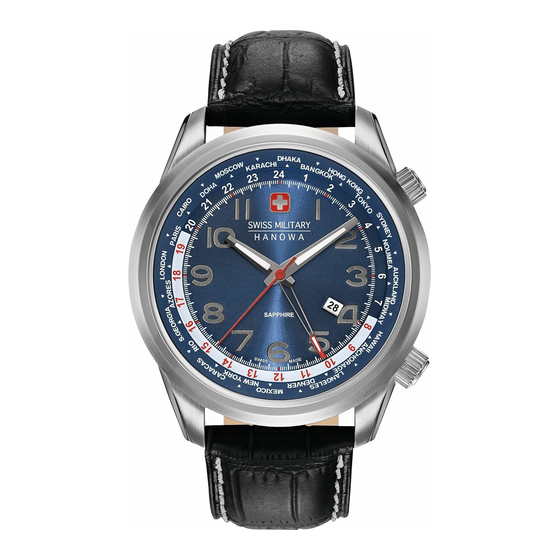 Swiss Military Hanowa WORLDTIMER Instrucciones De Uso