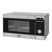 Teka MWE 230 G INOX VR01 Manual De Instrucciones