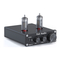 Fosi Audio P1 - Mini Pre-Amplificador de Tubo Hi-Fi con Control Manual de Tonos de Agudos y Graves