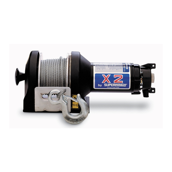 Superwinch X2 Manuales