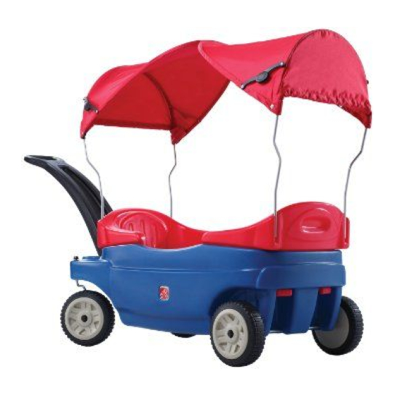 Step 2 Versa Seat Wagon w/ Canopy Manual De Instrucciones