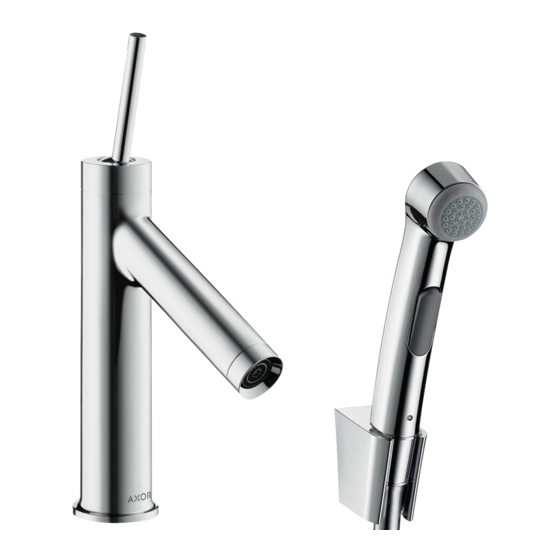 Hansgrohe AXOR Starck 10300000 Instrucciones De Montaje