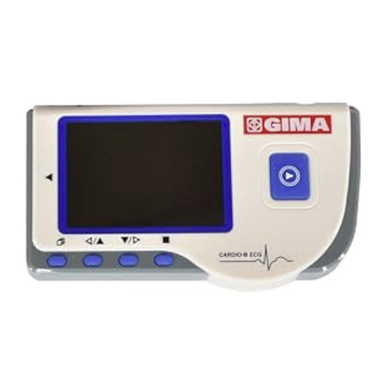 Gima ECG PALMAR CARDIO-B Guía De Uso
