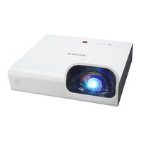 Sony VPL-SW225 Manual De Referencia Rápida