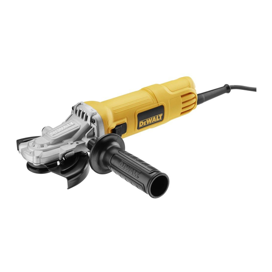 DeWalt DWE4157F Manual Del Usuario
