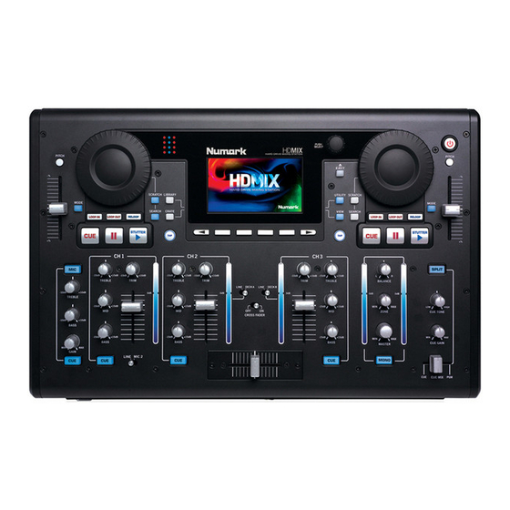 Numark HDMIX Manual De Inicio Rápido