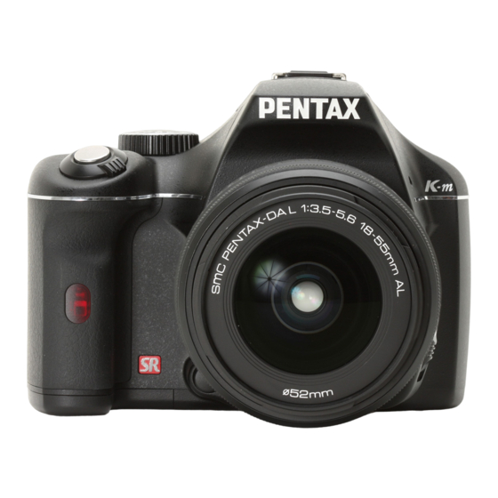 Pentax K-m Manual Del Usuario