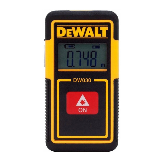 DeWalt DW030PL-XJ Manuales