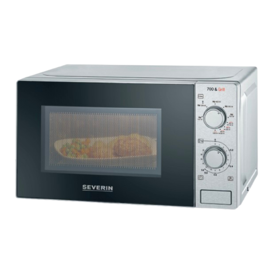 SEVERIN MW 7896 Manual De Instrucciones