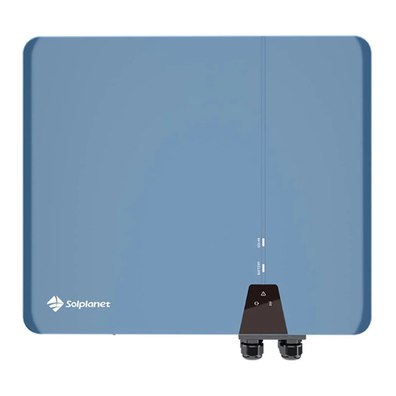 Solplanet ASW05kH-T2 Guía De Instalación Rápida