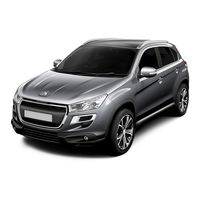 PEUGEOT 4008 2012 Guía De Utilización