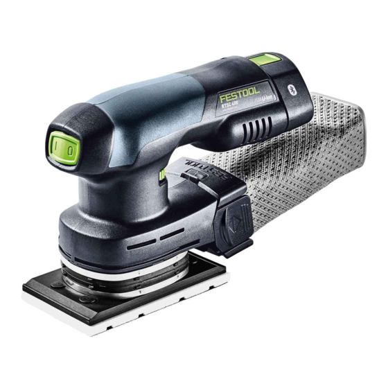 Festool RTSC 400 Li Manual De Instrucciones