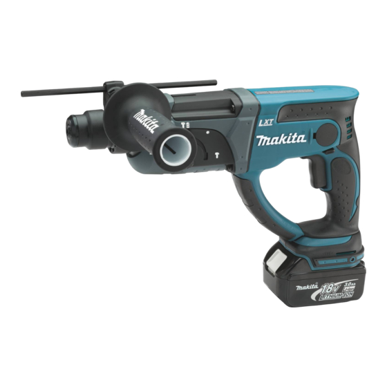 Makita XRH03 Manual De Instrucciones