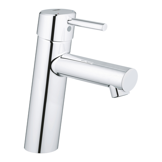 Grohe Concetto 32 629001 Instrucciones De Instalación