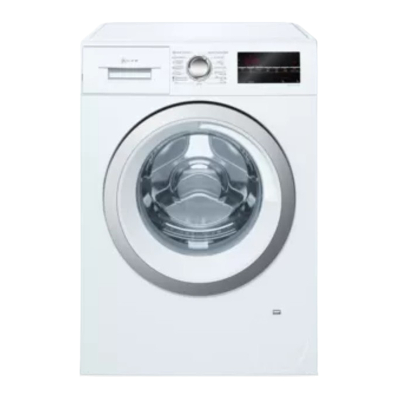 NEFF W726UT0ES Instrucciones De Uso Y Montaje