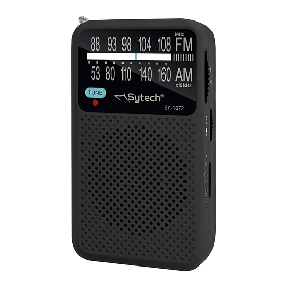 Sytech SY-1672 Manual De Usuario