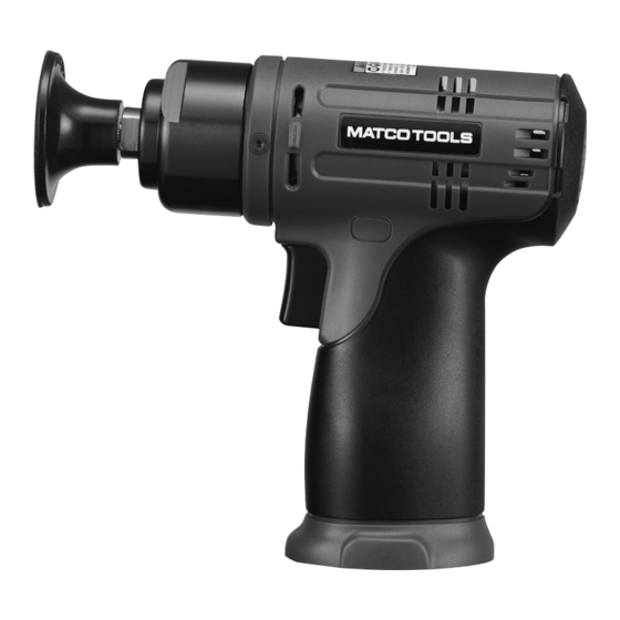 Matco Tools MUC122SP Manuales