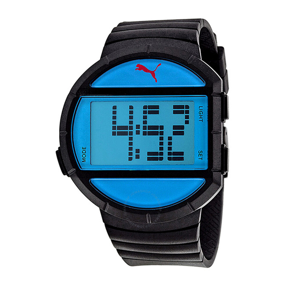 Puma Half Time Manual De Instrucciones