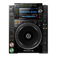 PIONEER DJ CDJ-2000NXS2 Manual De Instrucciones