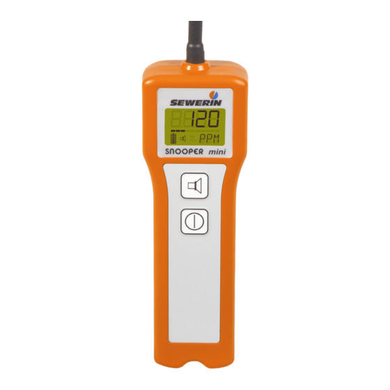 sewerin SNOOPER mini Manual De Instrucciones