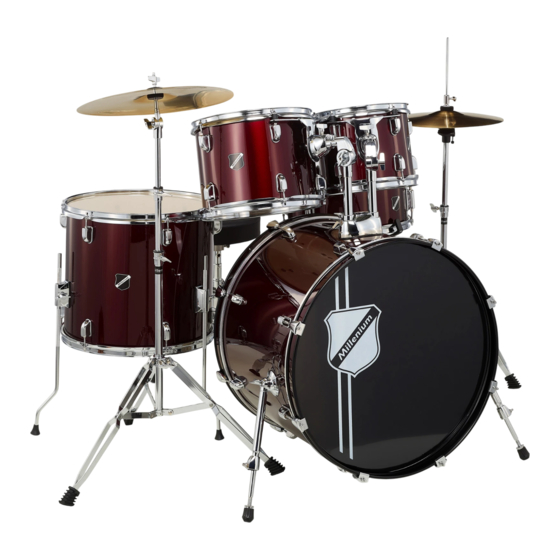 thomann Millenium Drums Focus Serie Instrucciones De Montaje