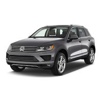 Volkswagen Touareg 2016 Manual De Instrucciones