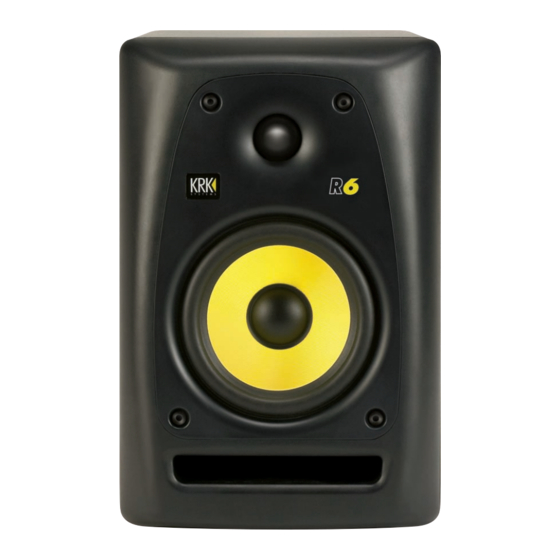 KRK Systems R6 Manual Del Usuario