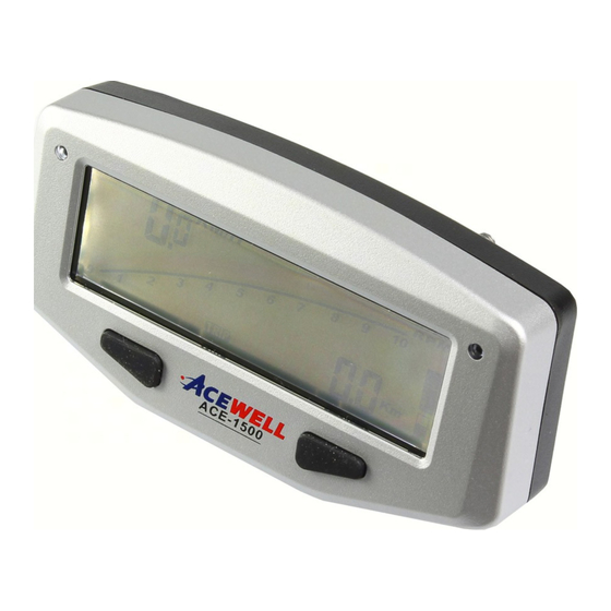Acewell ACE-1500 Manual De Usuario