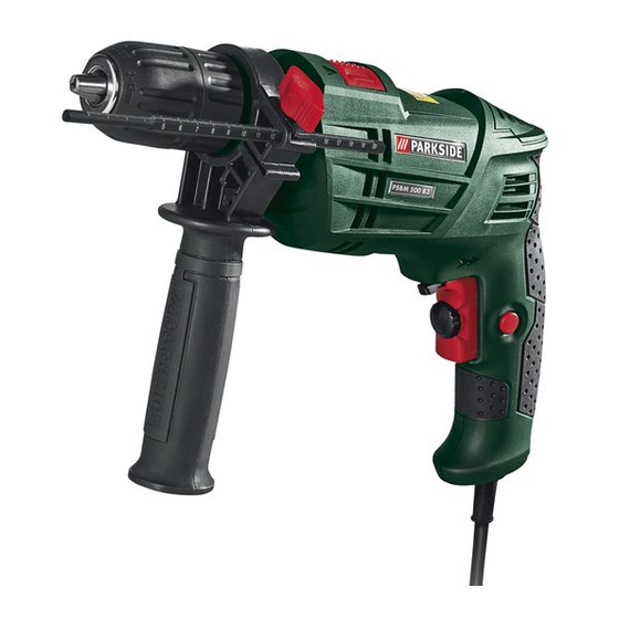 Grizzly Tools PARKSIDE PSBM 500 B3 Manuales