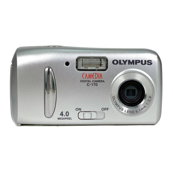 Olympus CAMEDIA C-170 Manual Básico