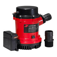 Johnson Pump SPX Flow 2200 GPH Manual De Instrucciones