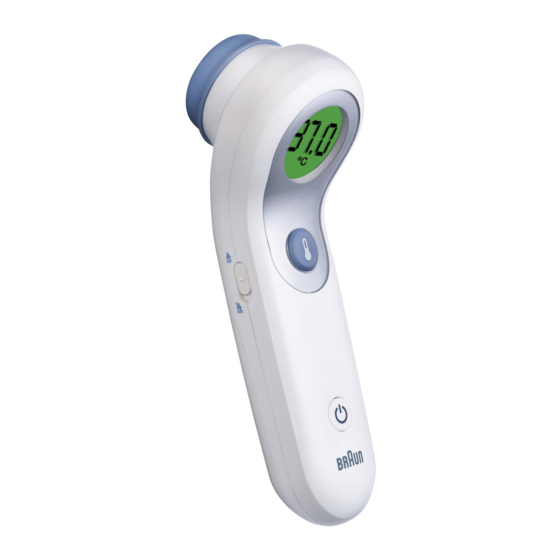Braun No touch + touch BNT300 Manual De Instrucciones