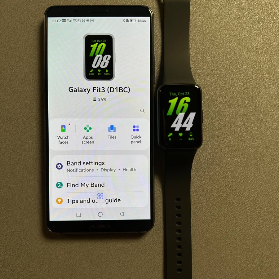 Cómo conectar Samsung Galaxy Fit 3 a un dispositivo Android