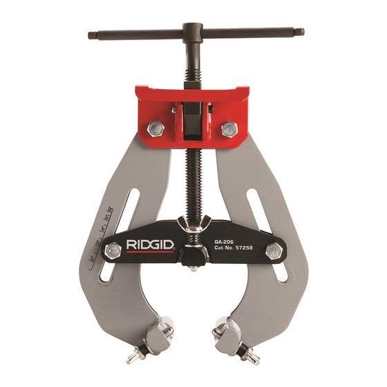 RIDGID QA-206 Manual De Instrucciones
