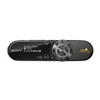 Sony Walkman NWZ-B152F Guia De Funcionamiento