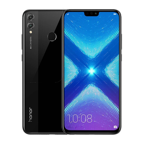 honor 8X Guia Del Usuario