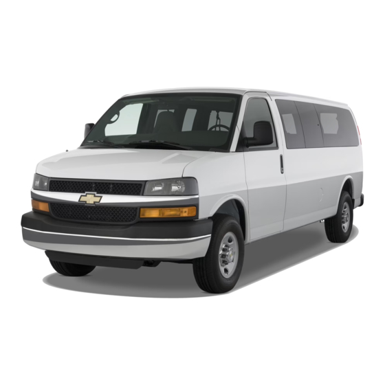Chevrolet Express 2015 Manual Del Propietário