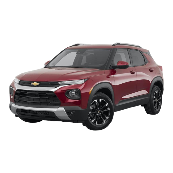 Chevrolet Trailblazer 2021 Manuales