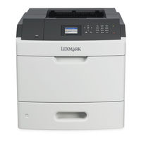 Lexmark MS810de Guia Del Usuario