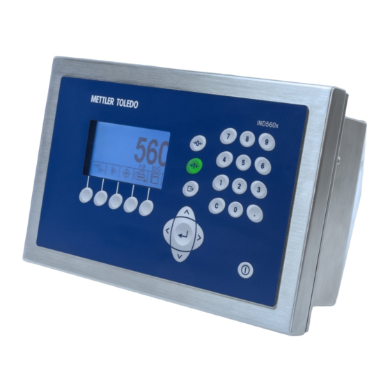 Mettler Toledo IND560 Serie Guia De Instalacion