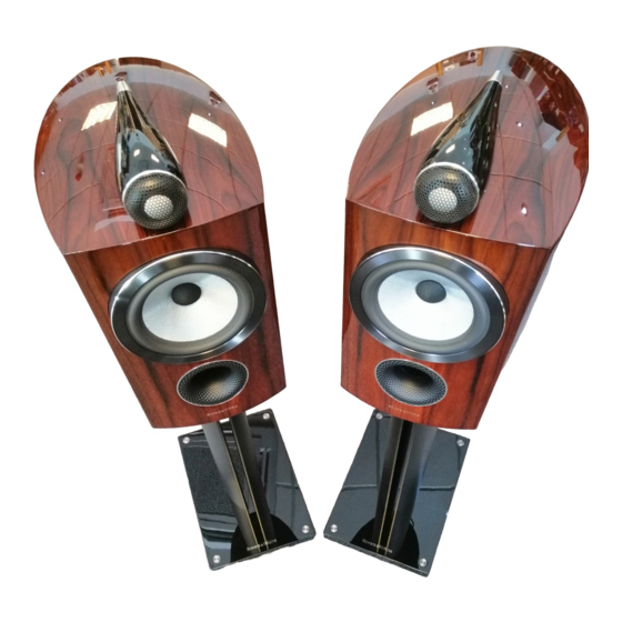 Bowers & Wilkins Signature 800 Manual De Instrucciones