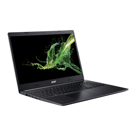 Acer Aspire 5 Manual De Usuario